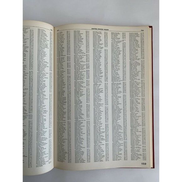 Readers Digest Great World Atlas 1963 First Edition 11 x 16 Large Book 7565 - Picture 10 of 12